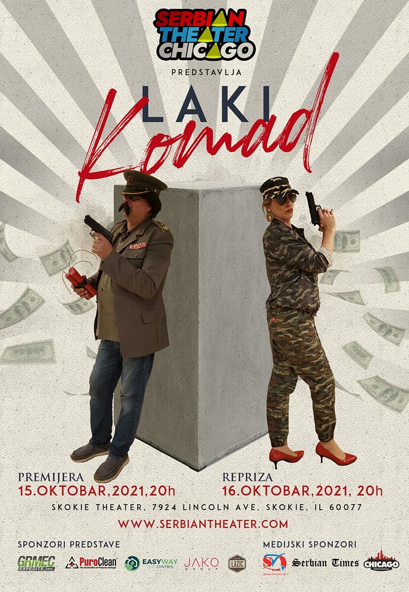 Predstava: Laki Komad, October 2021